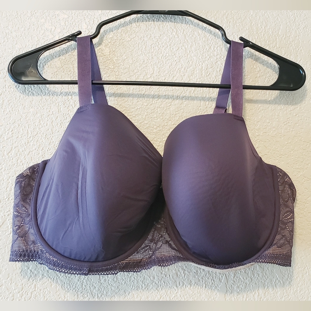 ThirdLove deep purple bra size 44d
